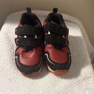 Kids Red and Black Sneakers